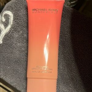 Michael Kors Wonderlust Pink and Orange Body Lotion